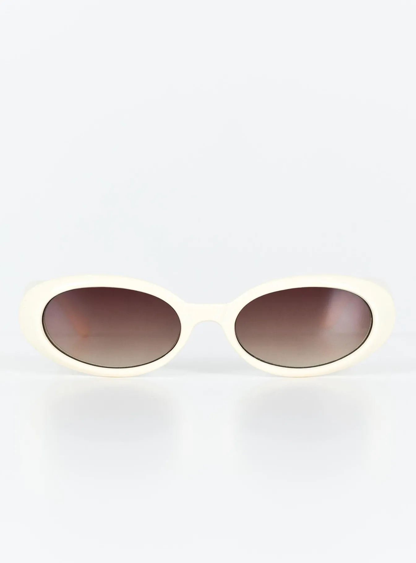 Princess Polly Caxton Sunglasses Beige Hot