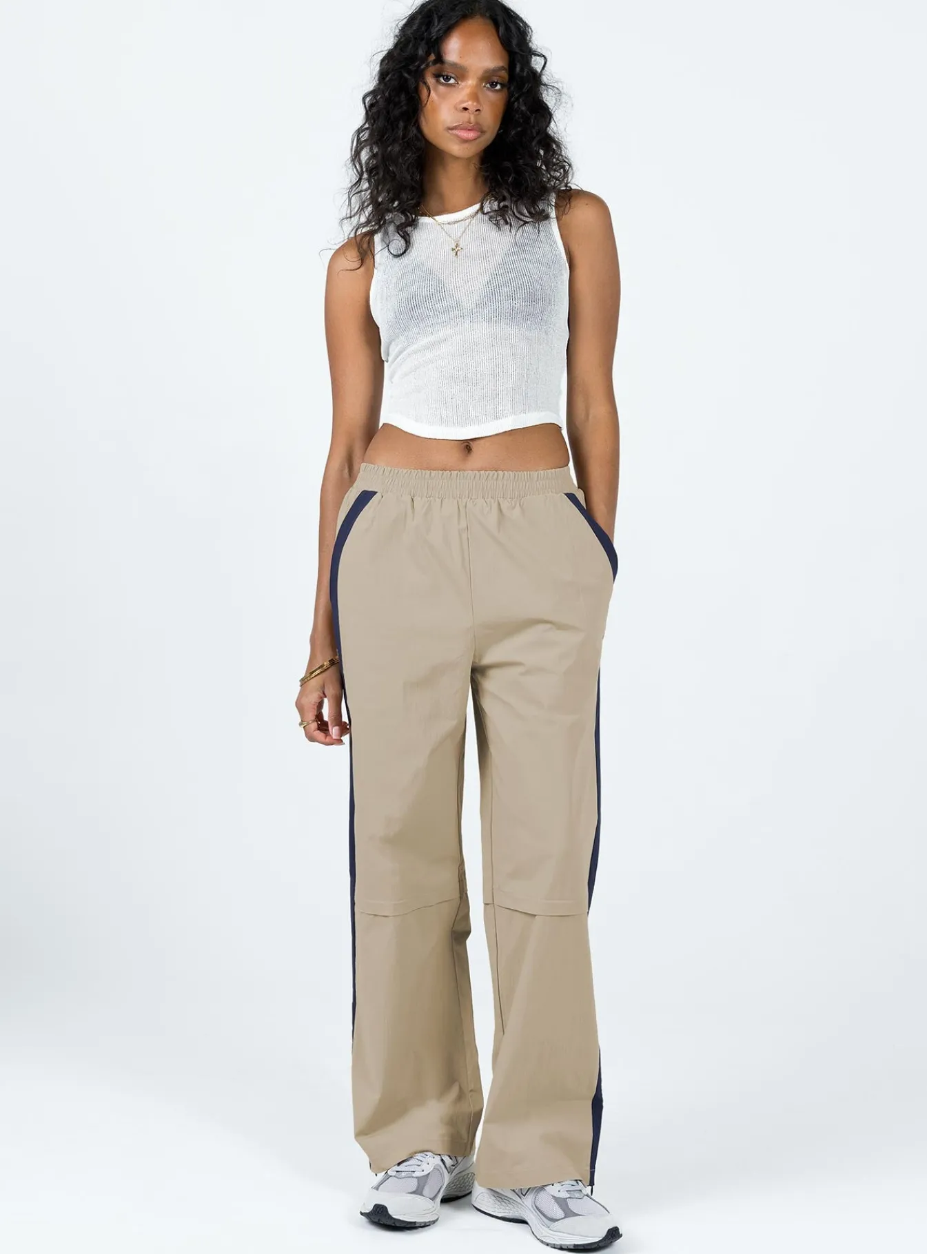 Princess Polly Cayman Pant Beige Fashion