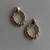 Princess Polly Cecillia Earrings  Gold Hot