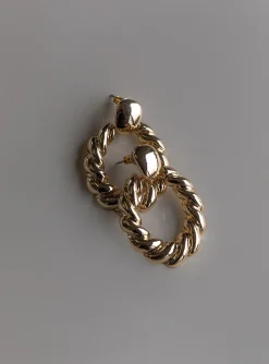 Princess Polly Cecillia Earrings  Gold Hot