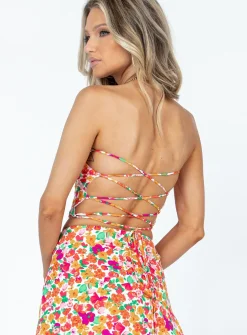 Princess Polly Celena Top Rainbow Floral Store