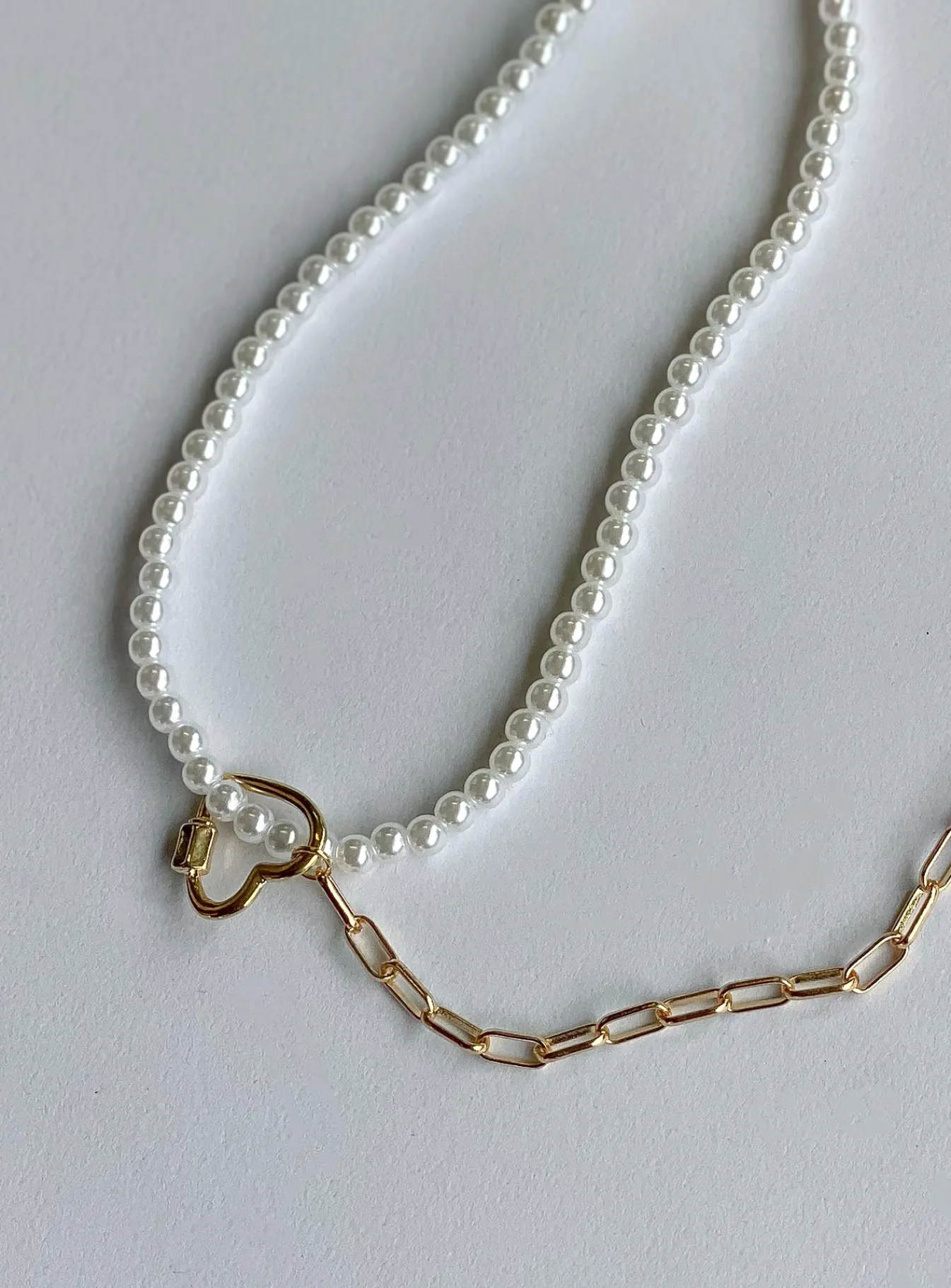 Princess Polly Centennial Heart Necklace Gold Fashion