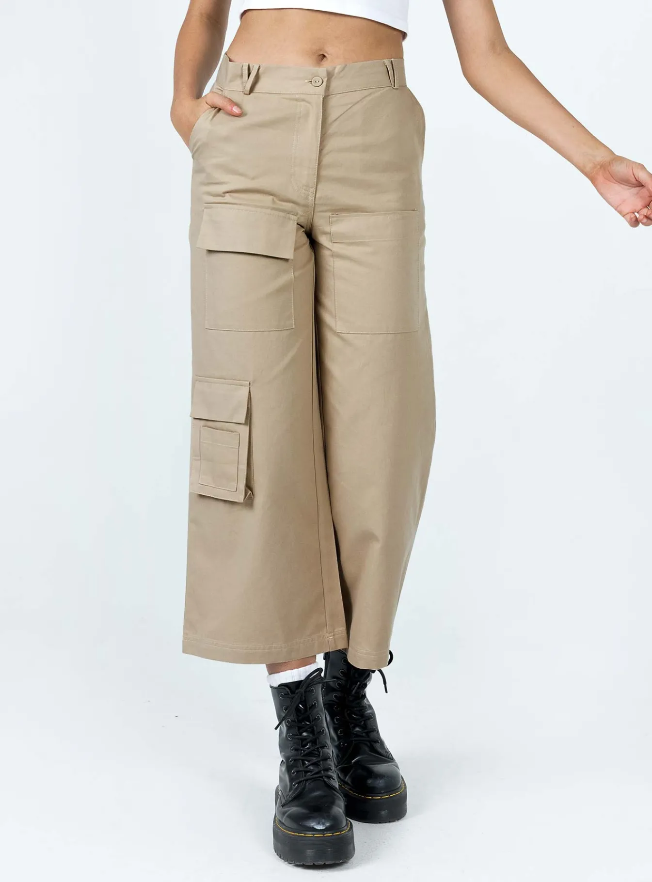 Princess Polly Cepora Pants Beige Discount