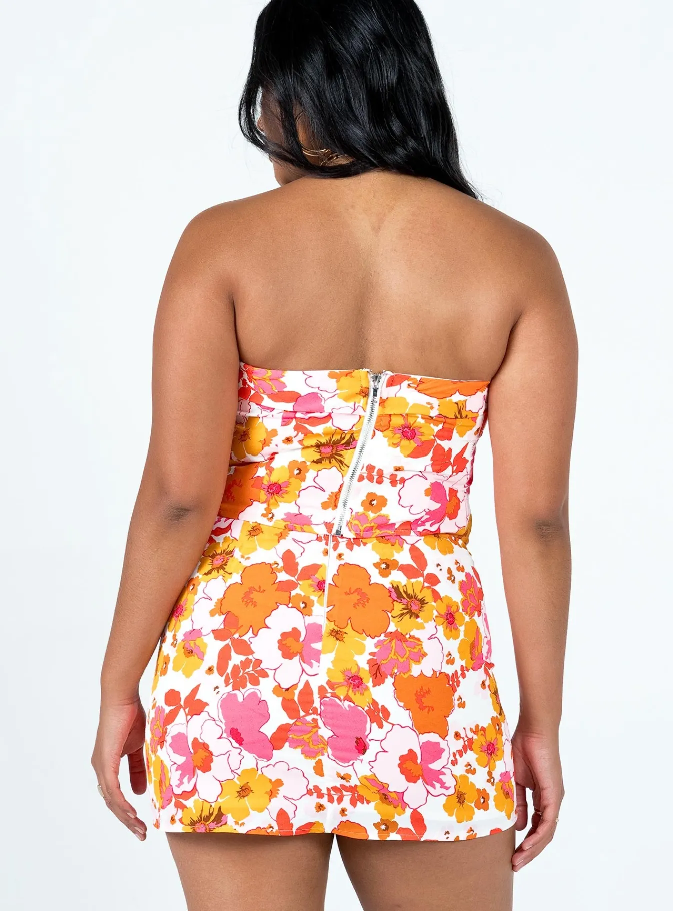 Princess Polly Chadwick Mini Skirt Orange/Pink Online