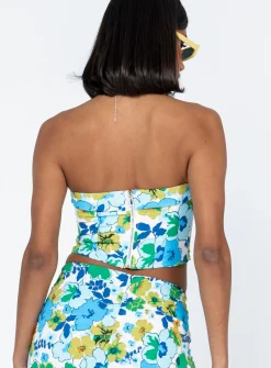 Princess Polly Chadwick Topfloral Blue Sale