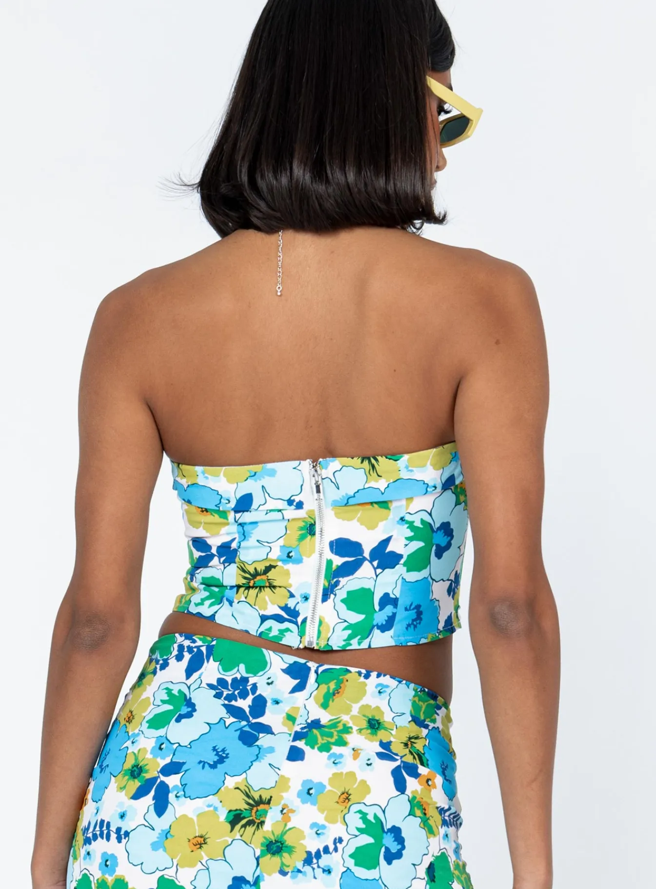 Princess Polly Chadwick Topfloral Blue Sale