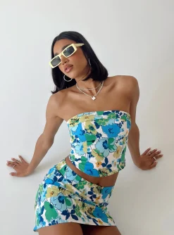 Princess Polly Chadwick Topfloral Blue Sale