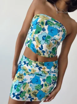 Princess Polly Chadwick Topfloral Blue Sale