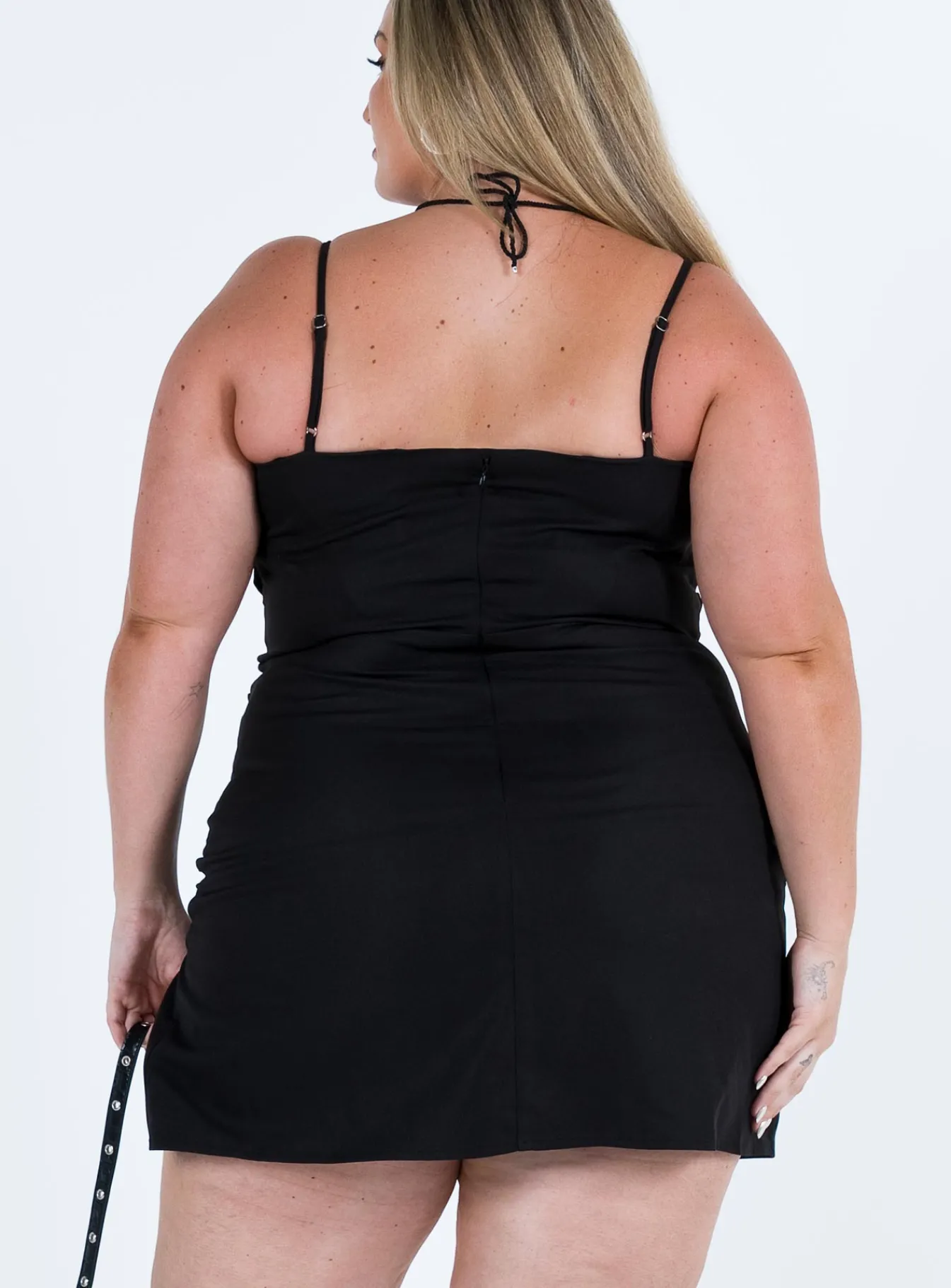 Princess Polly Chandra Mini Dresscurve Black Clearance