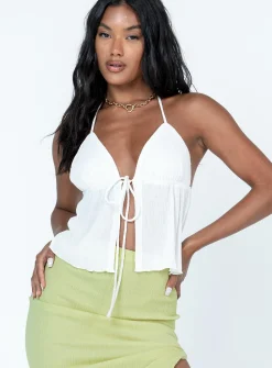 Princess Polly Chantria Top  White Best
