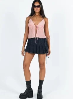 Princess Polly Chantria Top  Pink Shop