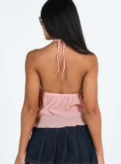 Princess Polly Chantria Top  Pink Shop