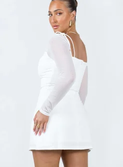 Princess Polly Charla Mini Dress White Shop