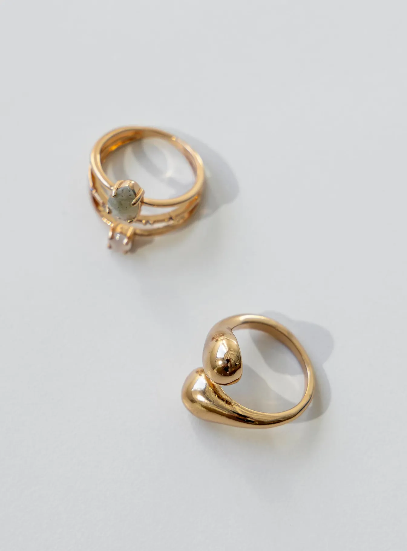 Princess Polly Chelo Ring Set Gold Flash Sale