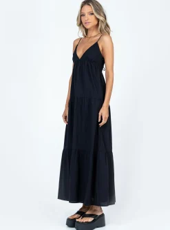 Princess Polly Chelsea Maxi Dress Black Discount