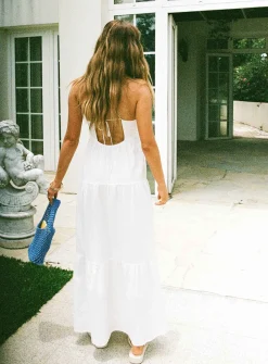 Princess Polly Chelsea Maxi Dress  White Fashion