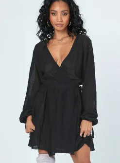Princess Polly Chiara Mini Dress Black Cheap