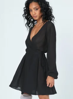 Princess Polly Chiara Mini Dress Black Cheap