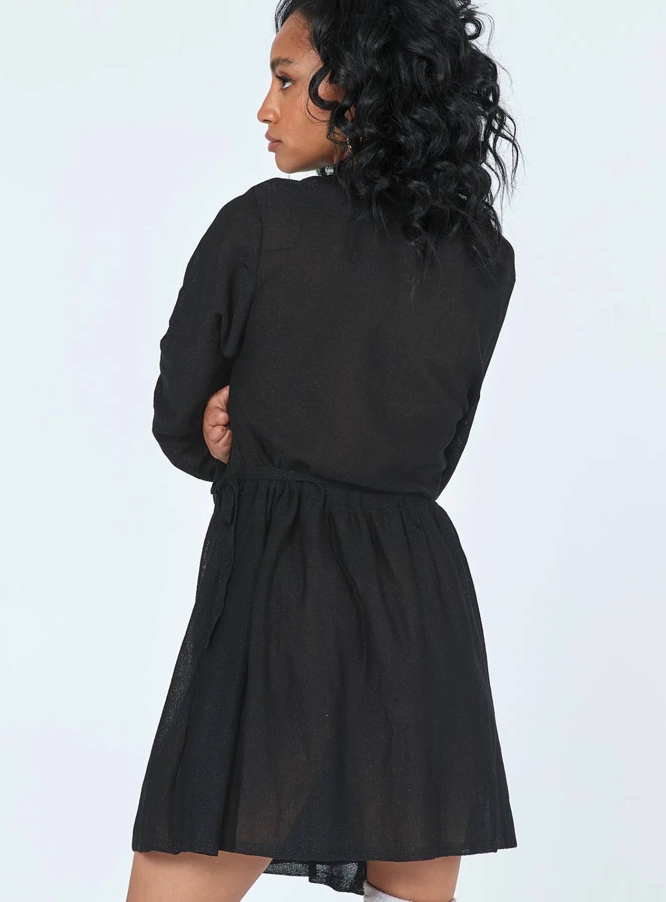 Princess Polly Chiara Mini Dress Black Cheap