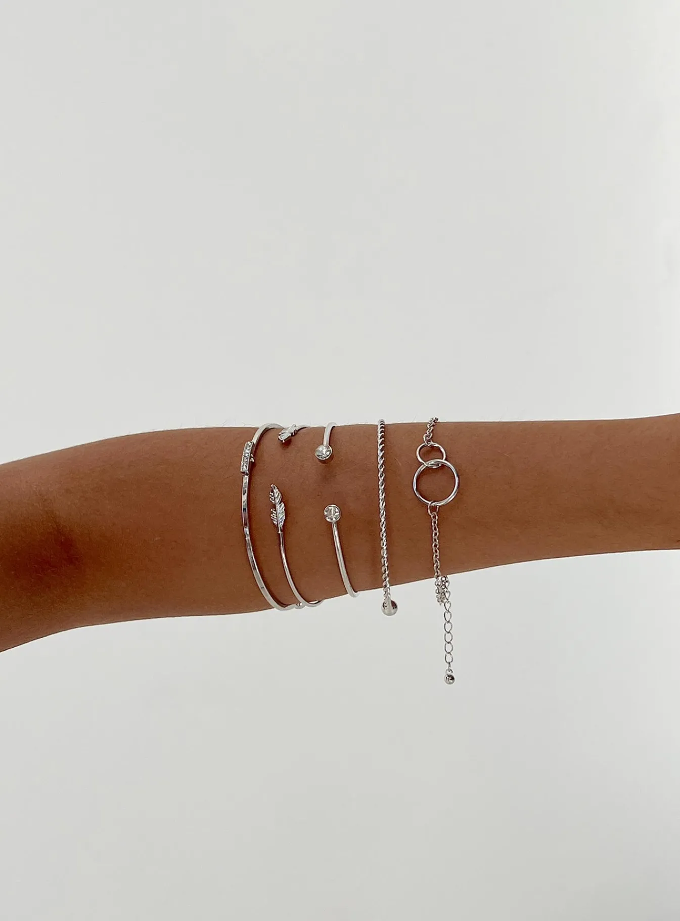 Princess Polly Chlo Bracelet Pack Silver Best