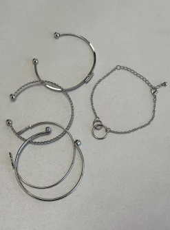 Princess Polly Chlo Bracelet Pack Silver Best