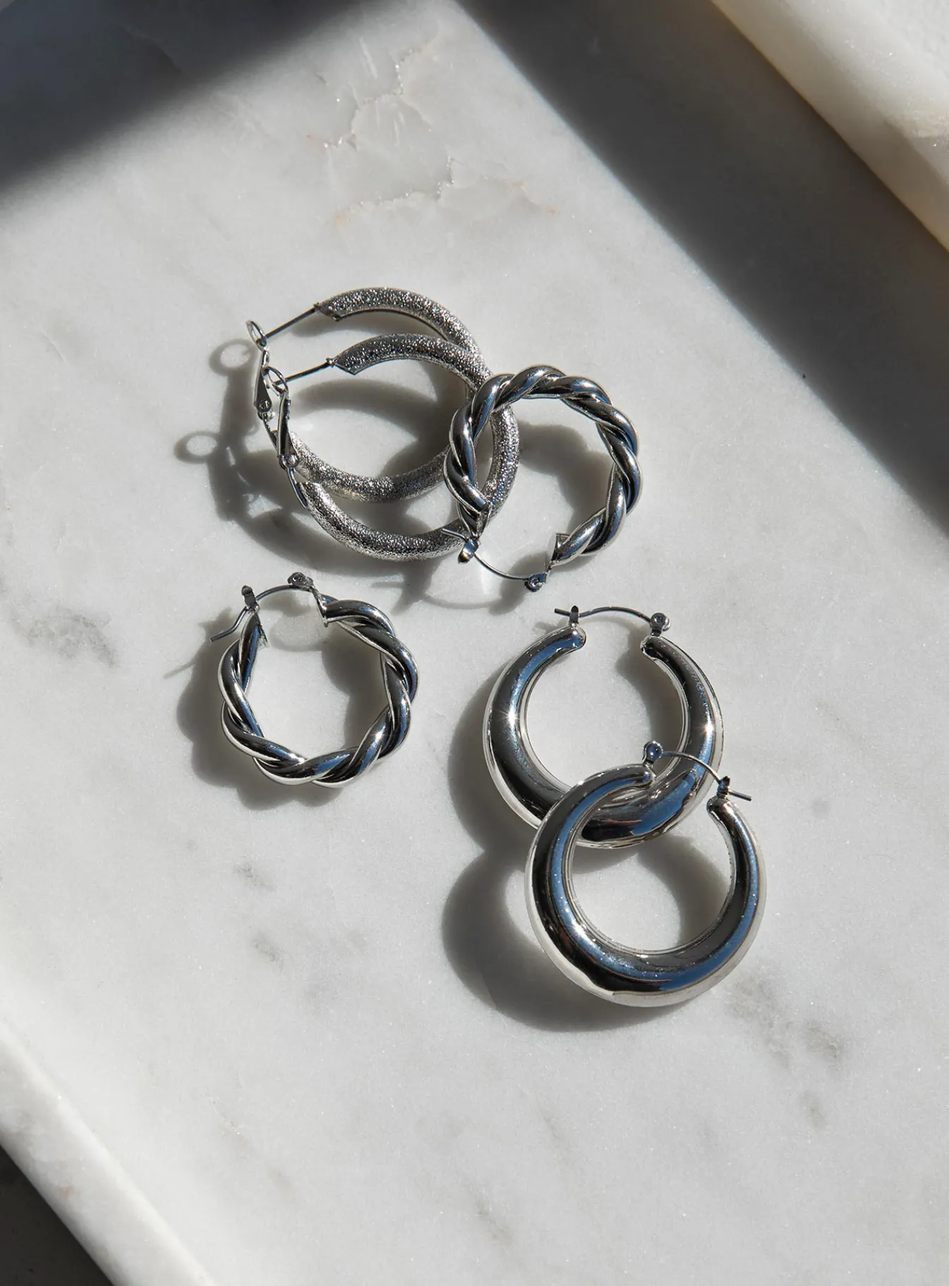 Princess Polly Ciara Earring Set Silver Fashion