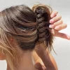 Princess Polly Cinna Hair Clip Chocolate   Brown Store