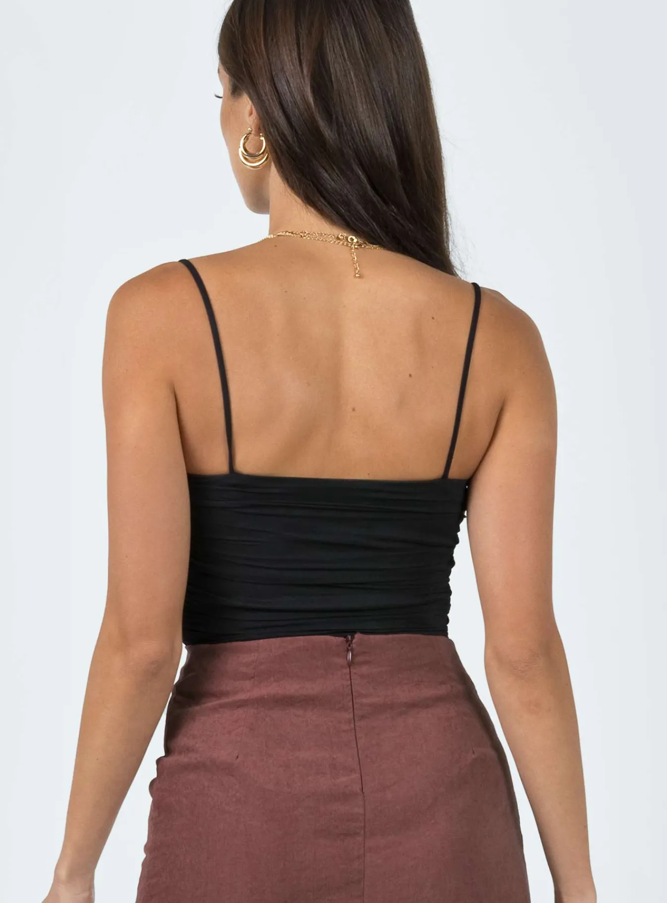 Princess Polly Cinzia Bodysuit Black Discount