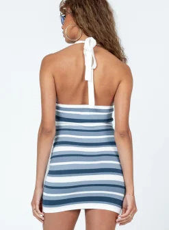 Princess Polly Ciro Mini Dress Blue Hot