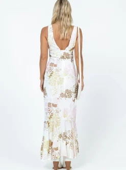 Princess Polly Cisco Maxi Dressmulti White Cheap