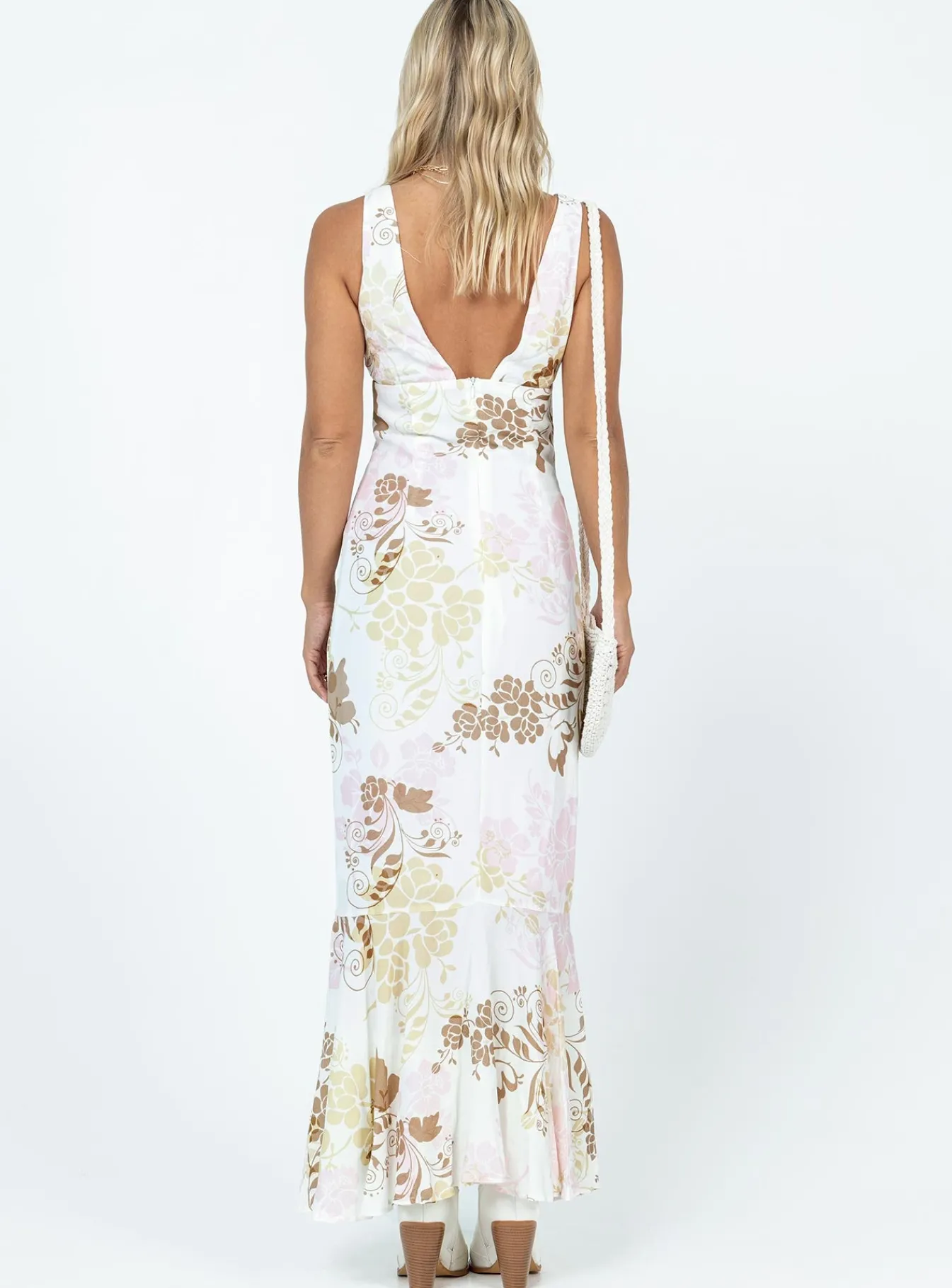 Princess Polly Cisco Maxi Dressmulti White Cheap