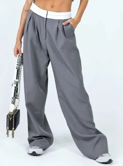 Princess Polly City Of Angels Pant Spanish  Grey Shop