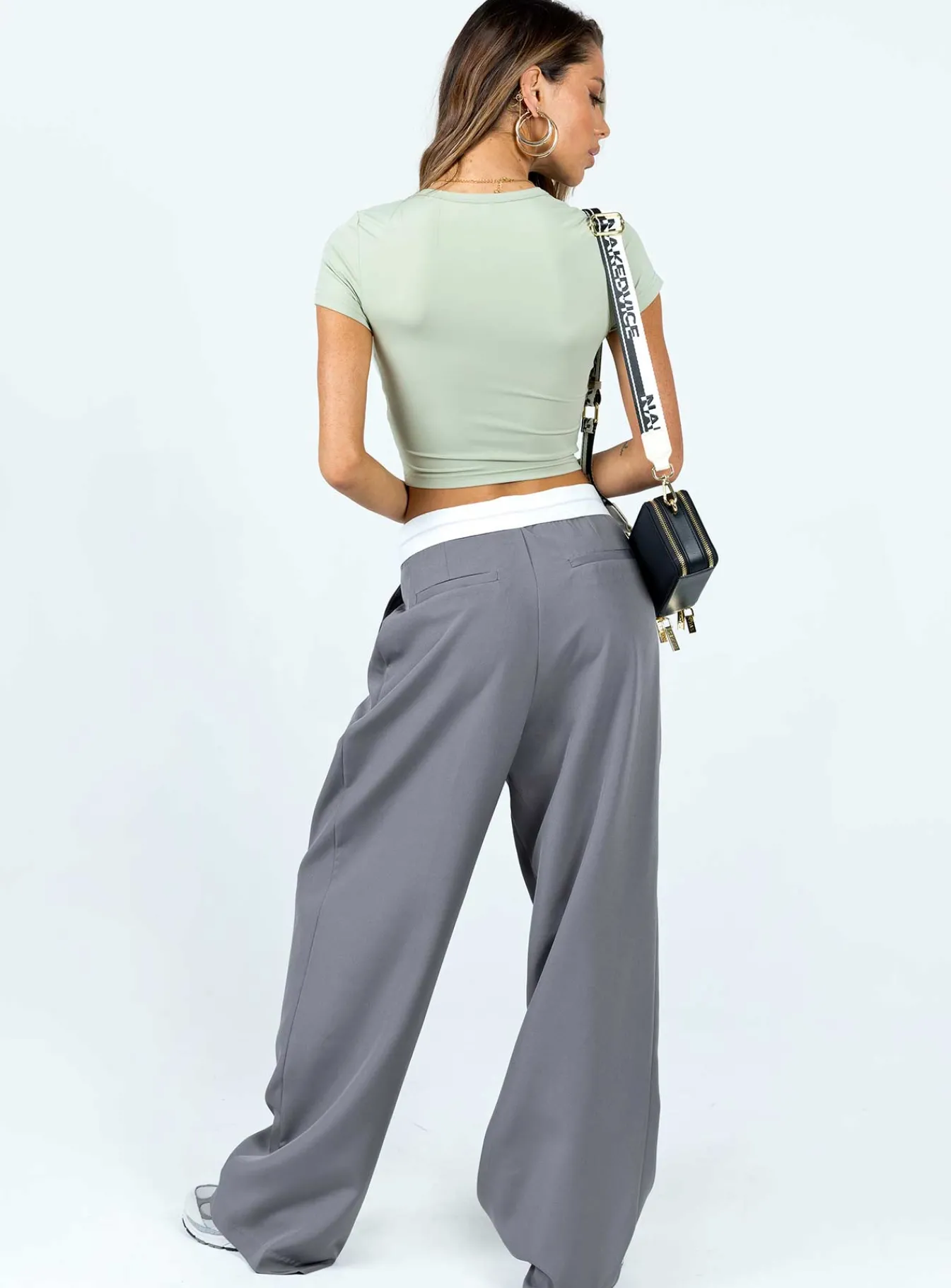 Princess Polly City Of Angels Pant Spanish Grey Shop