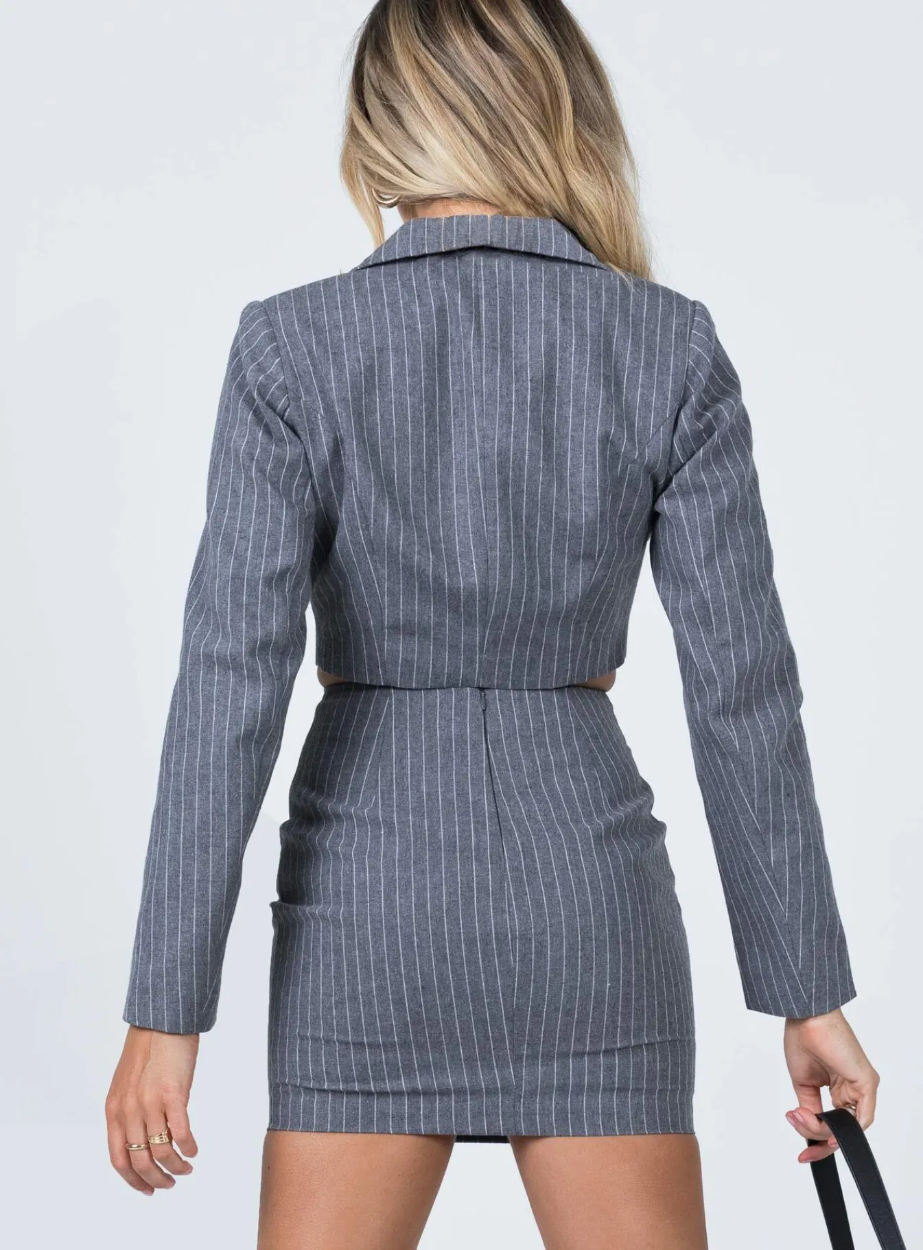 Princess Polly Claremont Mini Skirt Grey Hot