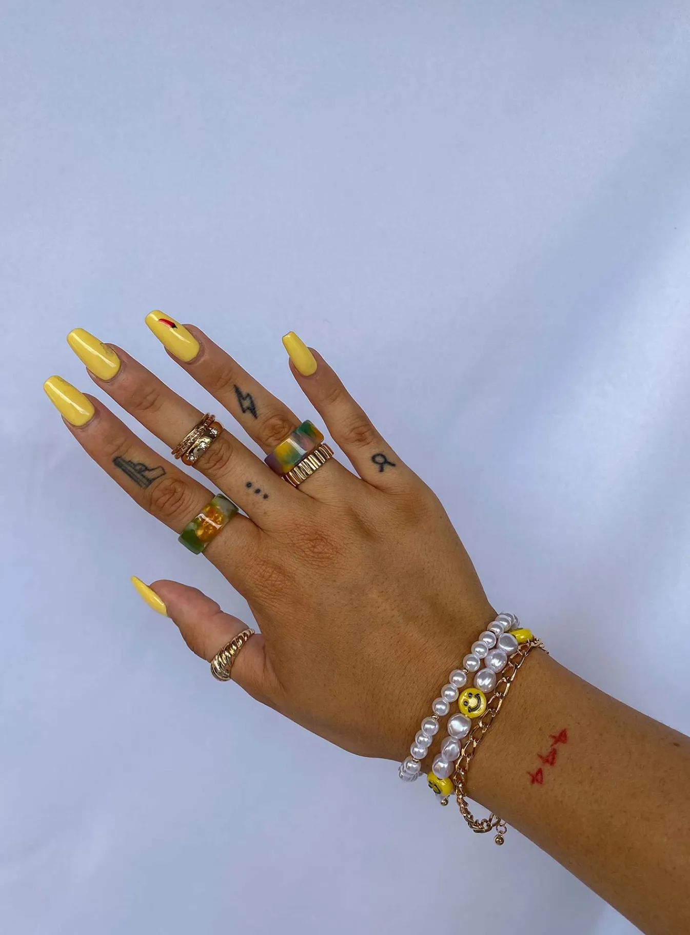 Princess Polly Claremont Ring Pack Gold Fashion