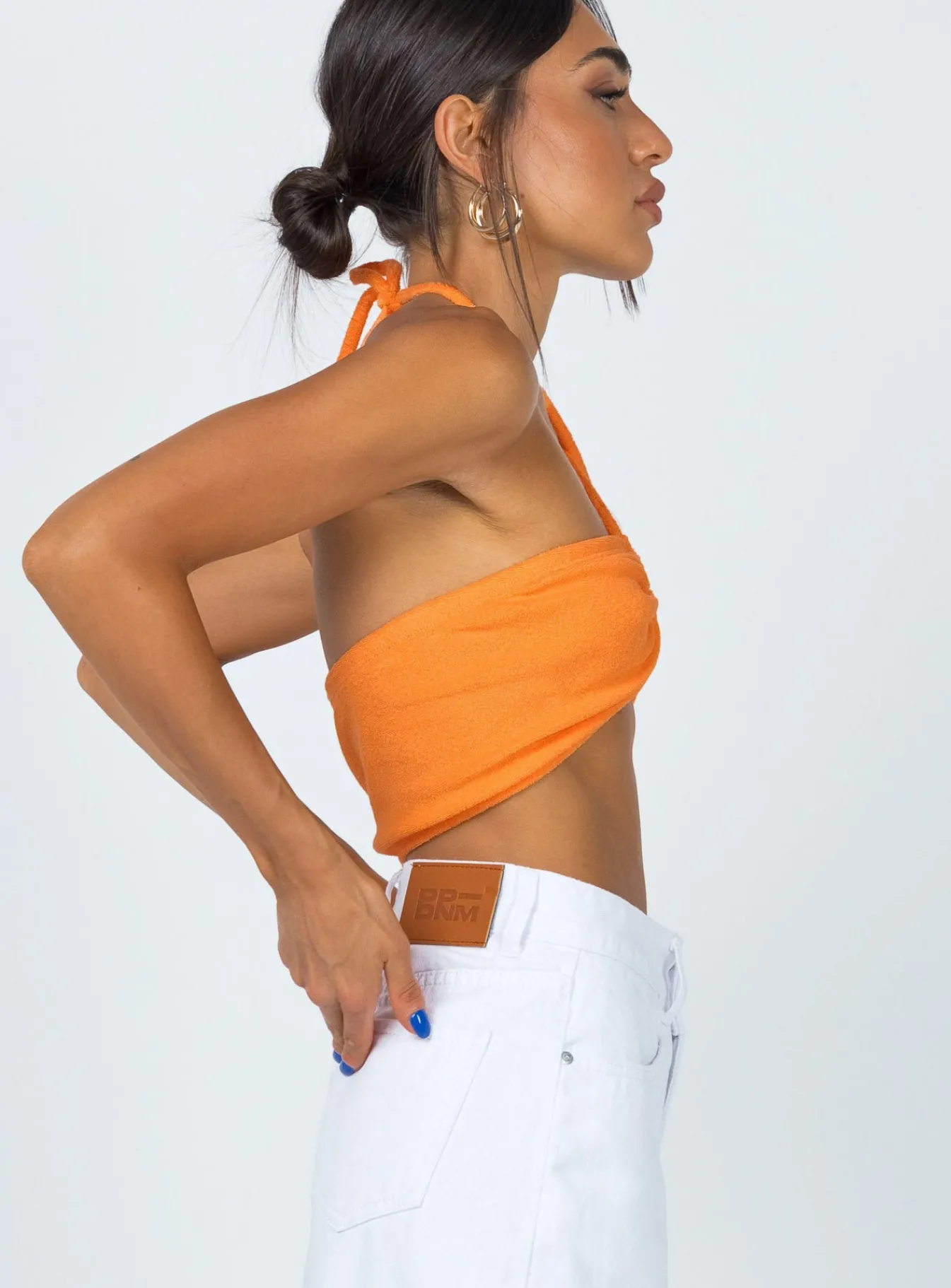 Princess Polly Clarke Top Orange Online