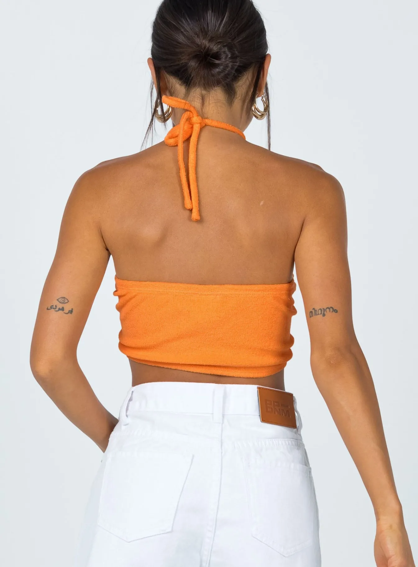 Princess Polly Clarke Top Orange Online