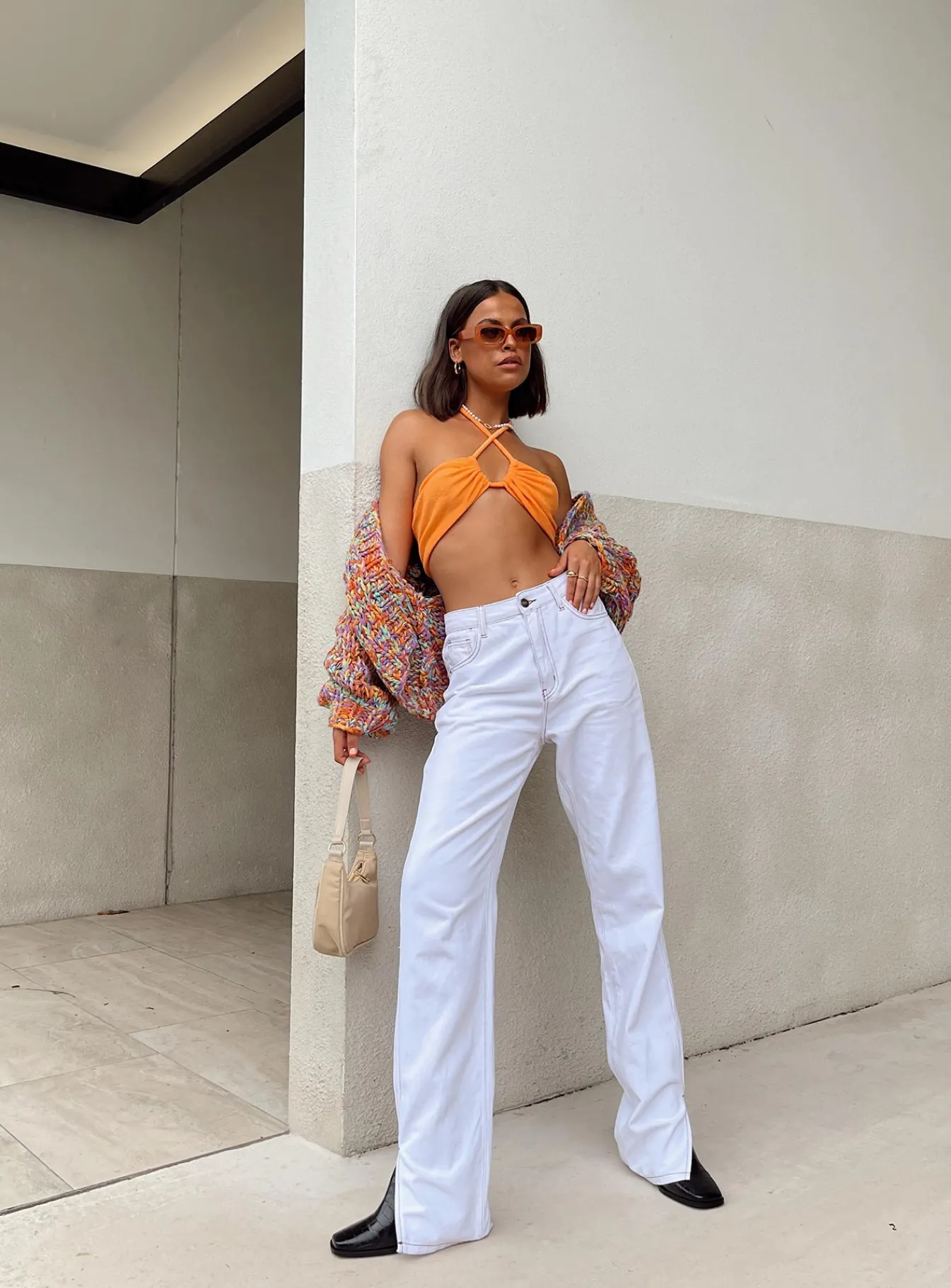 Princess Polly Clarke Top Orange Online