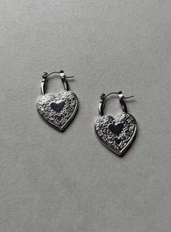 Princess Polly Classic Moments Earrings  Silver Fashion