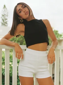 Princess Polly Classic Tank Top  Black Best