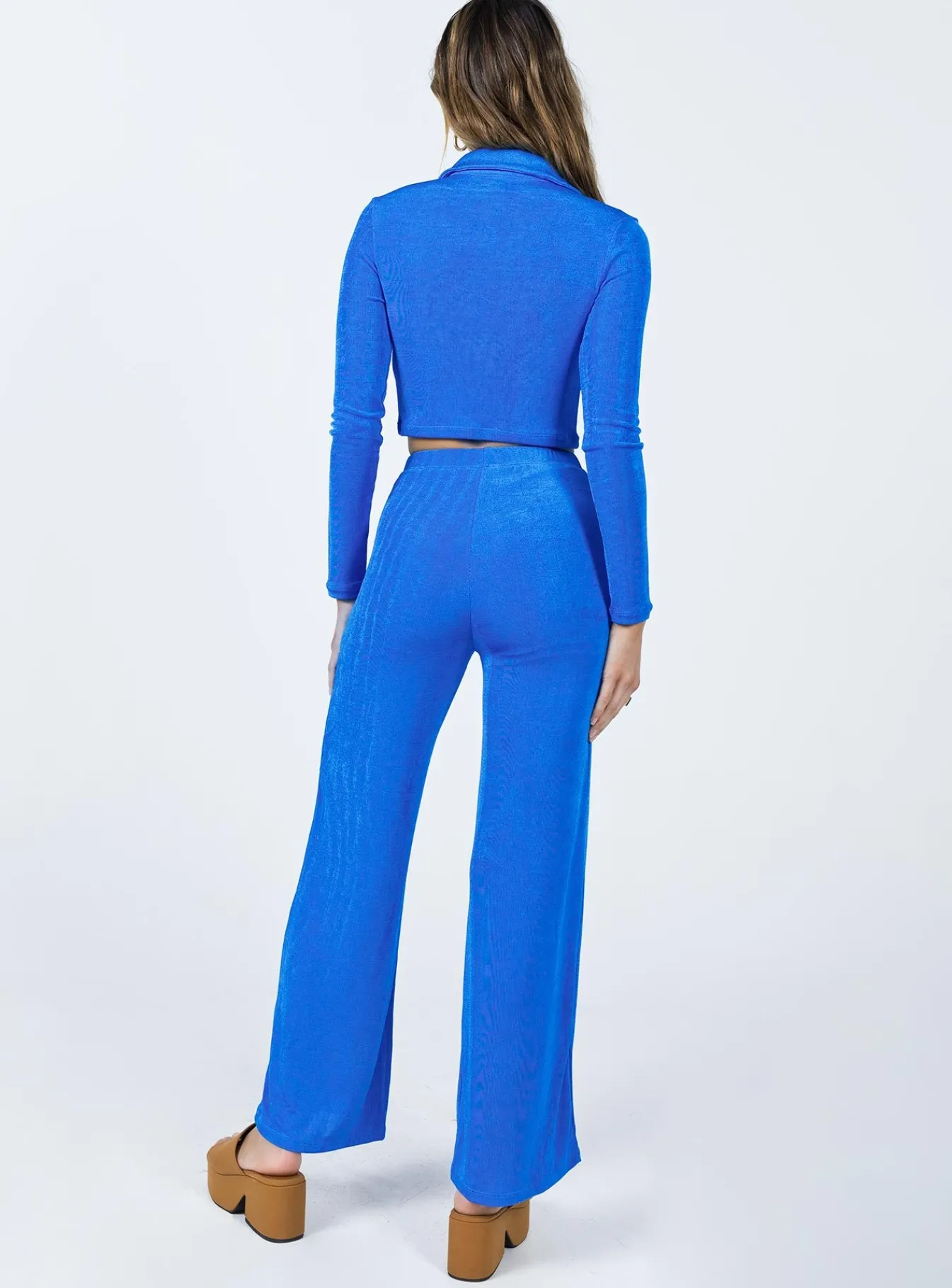 Princess Polly Claudia Set Blue Flash Sale