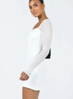 Princess Polly Clermont Corset Mini Dress White Fashion