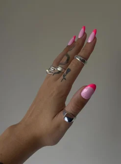 Princess Polly Clevedon Ring Pack  Silver Online