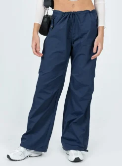 Princess Polly Clydel Pants  Navy Best Sale