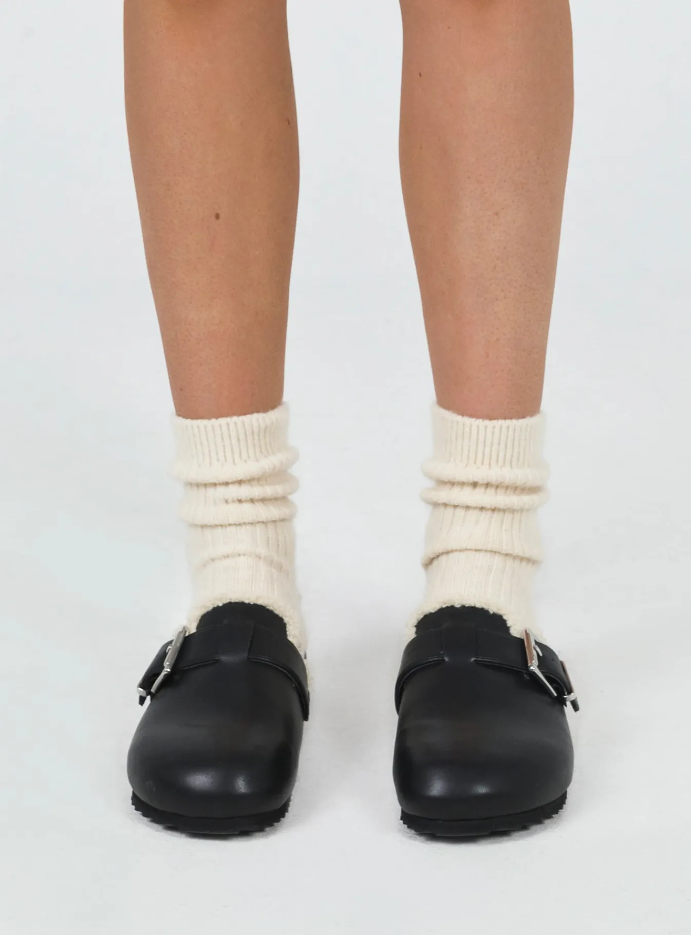 Princess Polly Collins Flats Black Sale