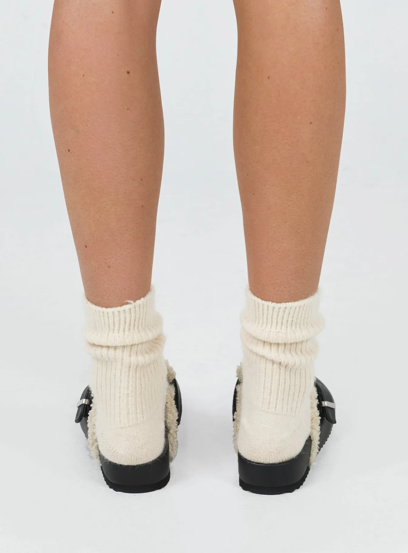 Princess Polly Collins Flats Black Sale