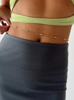 Princess Polly Coltrane Chain Belt Gold Cheap