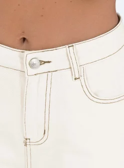 Princess Polly Copeland Jeanspetite White Sale