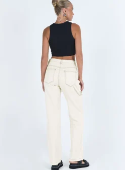 Princess Polly Copeland Jeanstall White Sale