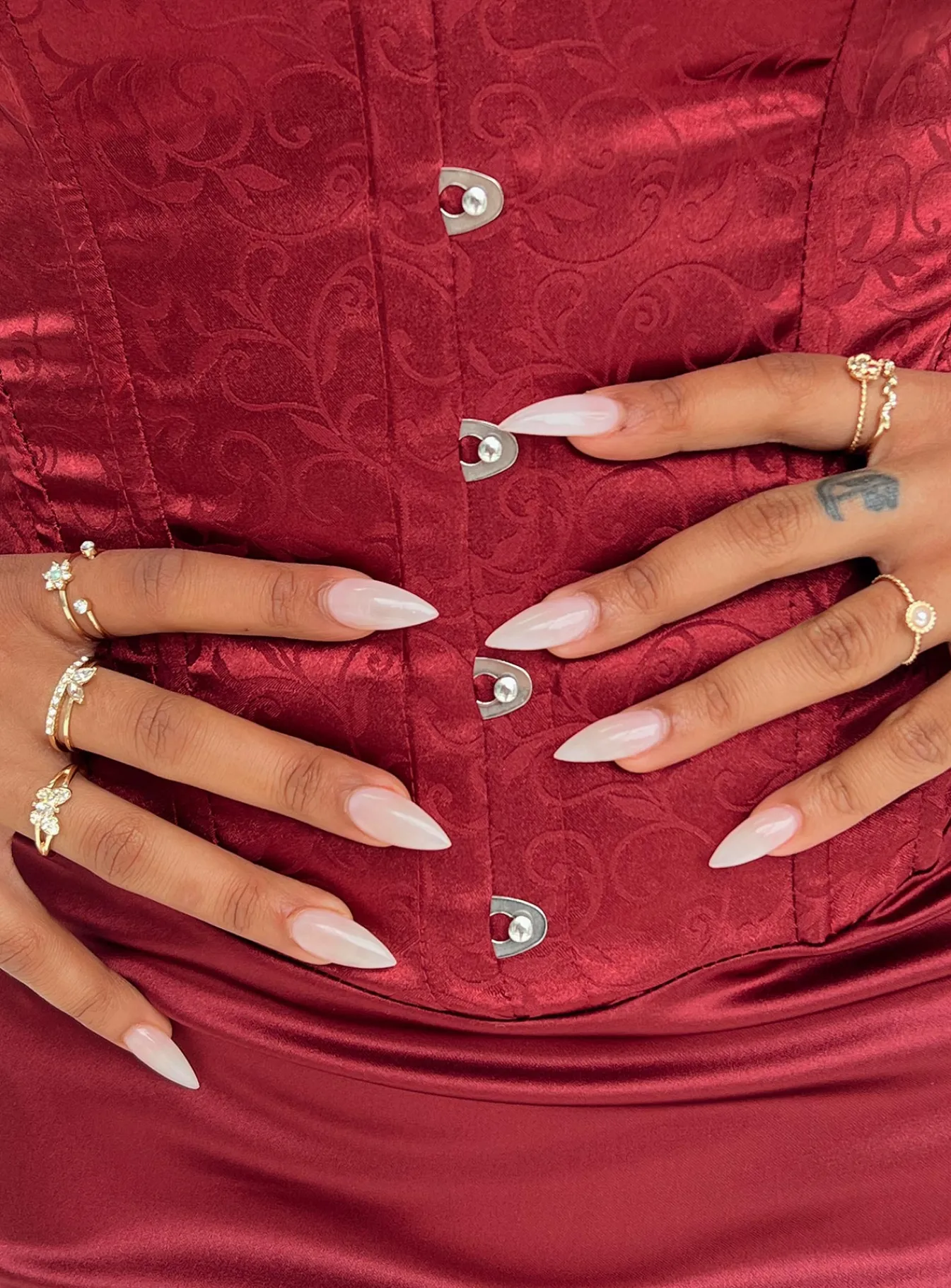 Princess Polly Corrina Ring Pack Gold Best